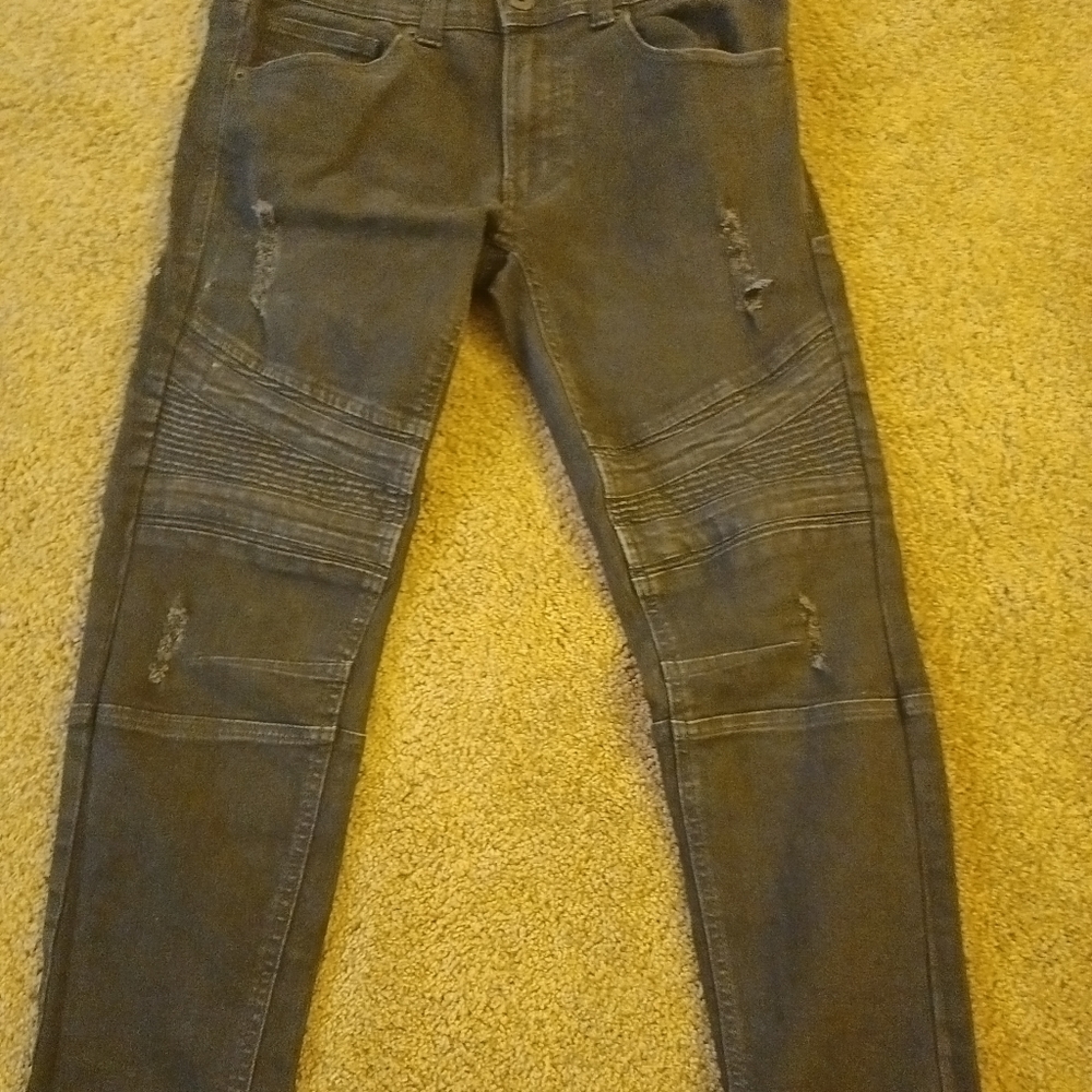 Black denim jeans, size 30W,30L